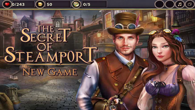 蒸汽船的秘密—找东西游戏