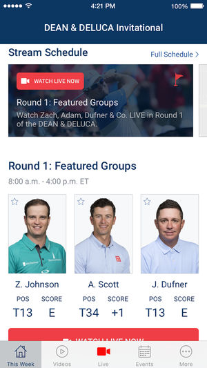 PGA TOUR LIVE