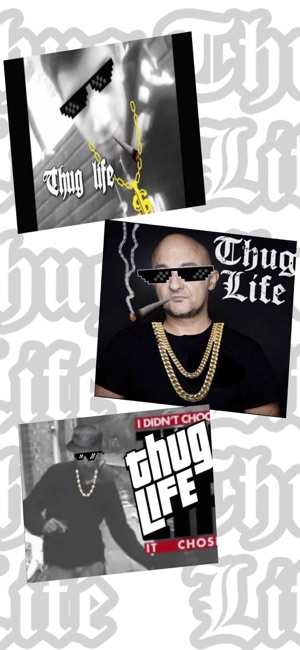 Thug Life 照片编辑器贴纸制造商