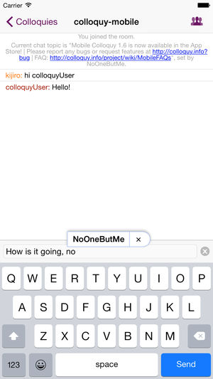 Colloquy - IRC Client