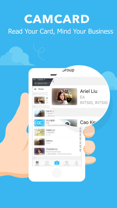 CamCard - Business card scanner & reader