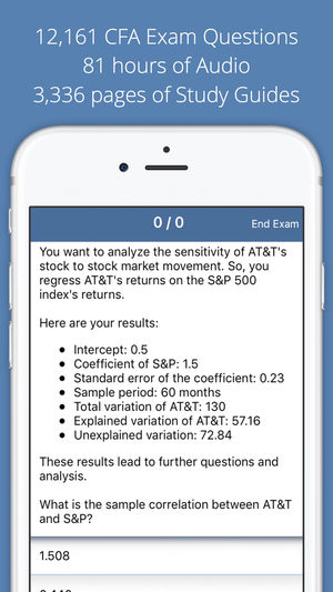 Allen CFA Exam Questions, Audio Series & Guides