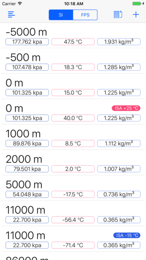 标准大气