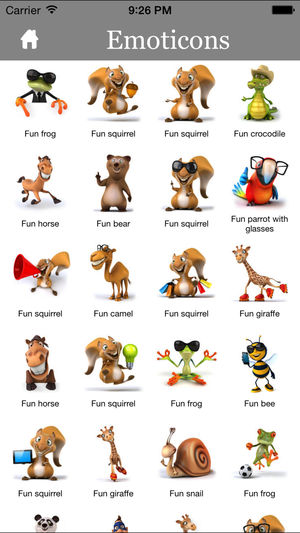 3D Emoji Characters Stickers for Chat Apps and Messengers