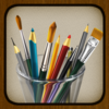 我的画笔 MyBrushes for iPhone - 100种笔型的画板, 支持中国画,油画,水彩画,书法艺术