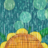 再见太阳雨 - 可爱唯美水彩涂鸦手绘风格，优步文艺气息的治愈系小清新轻松休闲简单音乐游戏