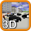 3D城市警车驾驶训练模拟器2