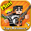 Cops N Robbers (FPS) - 像素射击方块枪战游戏
